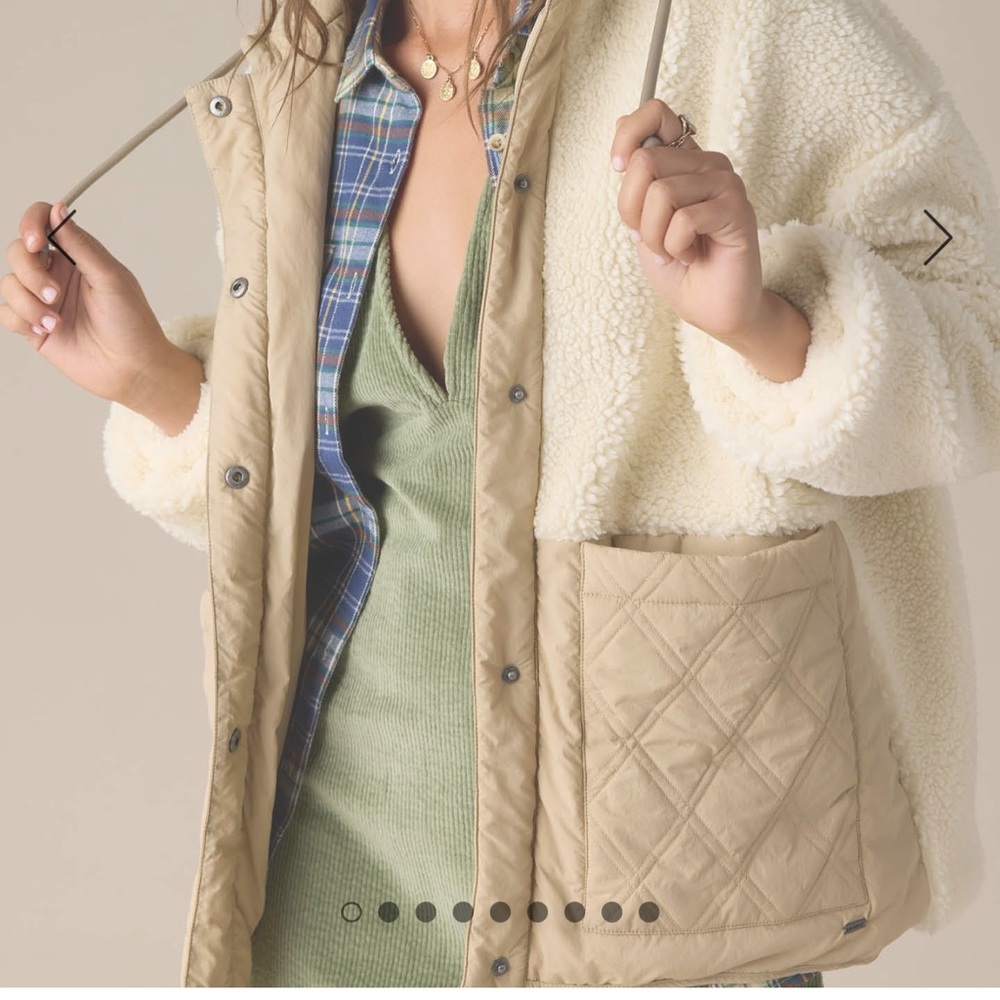 O'Neill fleece quilted jacket